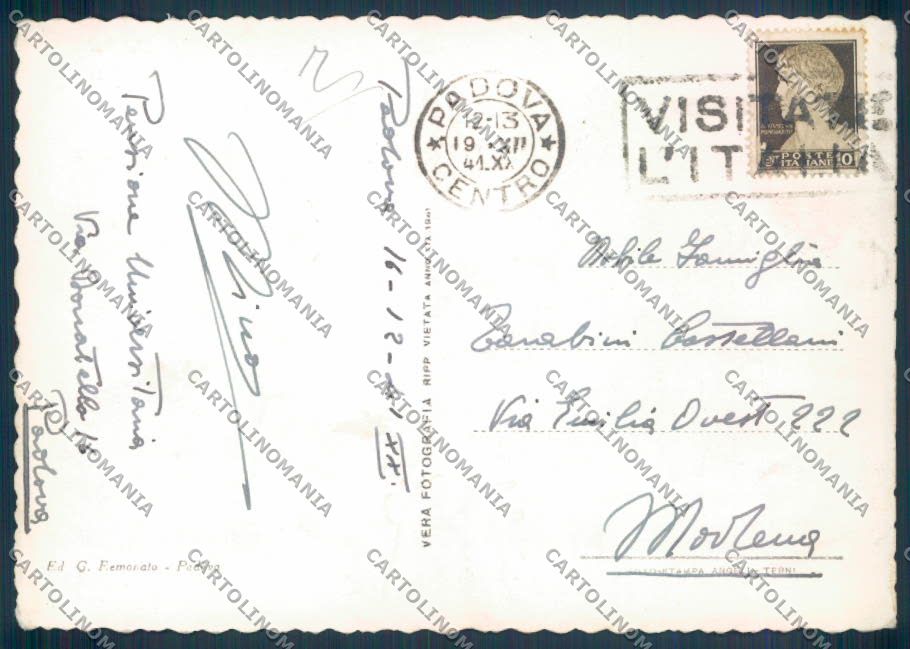 Padova Città Banca PostaFoto FG cartolina ZF7862 – retro