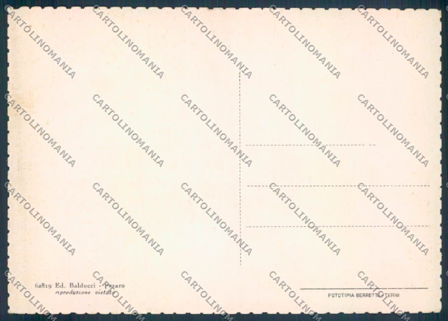 Pesaro Città FG cartolina ZF7888 – retro