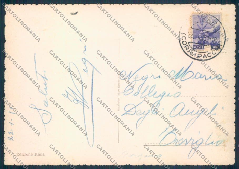 Pesaro Città PIEGHINE FG cartolina ZF7909 – retro