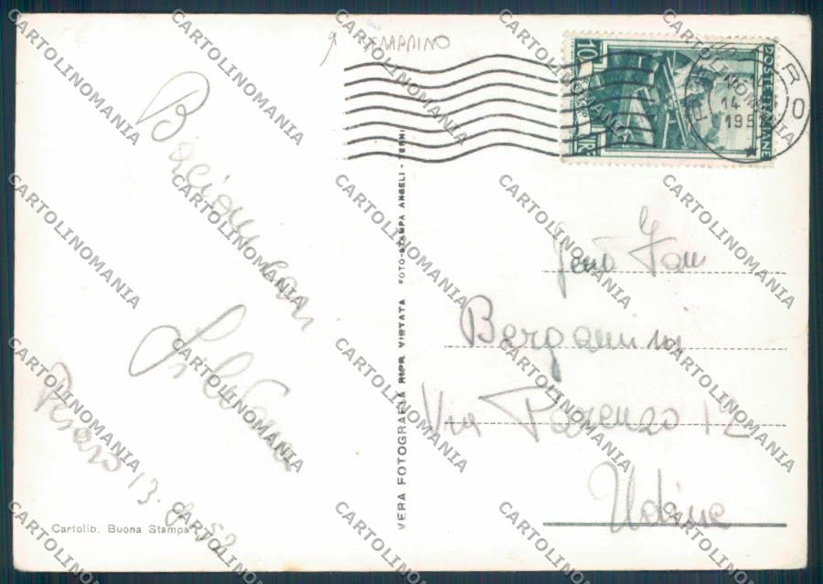 Pesaro Città Saluti da STRAPPINO Foto FG cartolina ZF7927 – retro