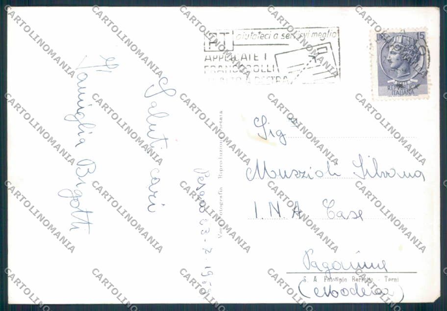 Pesaro Città Foto FG cartolina ZF7930 – retro