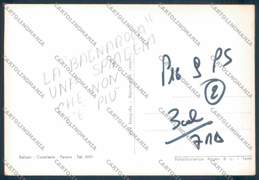 Pesaro Città Foto FG cartolina ZF7939 – retro