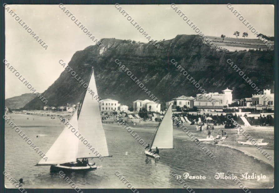 Pesaro Città Barca Foto FG cartolina ZF7949 – fronte