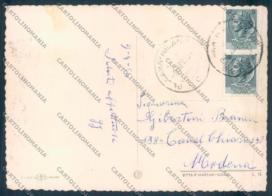 Pesaro Città Foto FG cartolina ZF7957 – retro