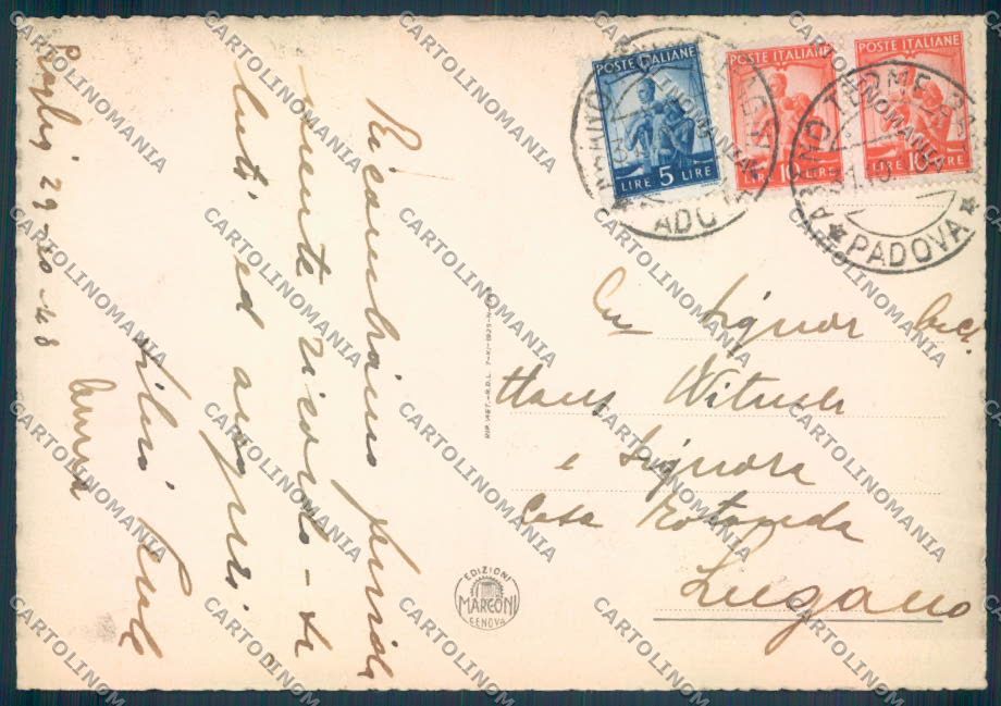 Padova Badia Di Praglia FG cartolina ZF7981 – retro