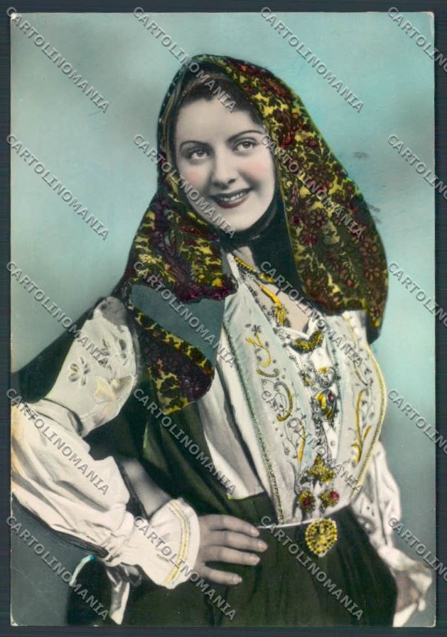 Sassari Ploaghe Costumi Sardi Foto FG cartolina ZF7999 – fronte