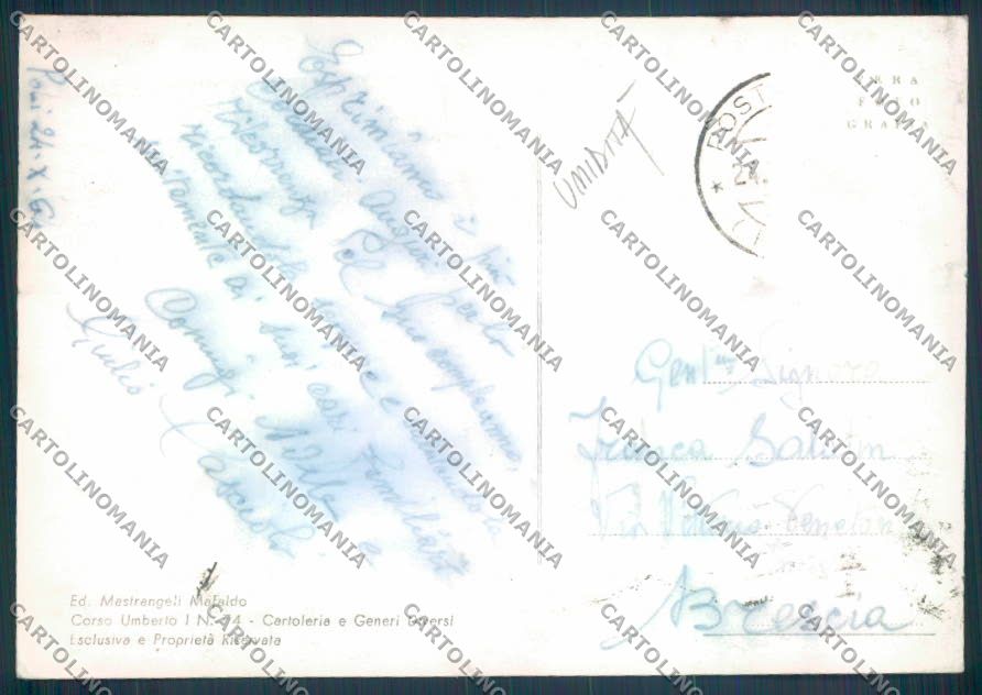 Roma Poli TRACCE UMIDO Foto FG cartolina ZF8005 – retro