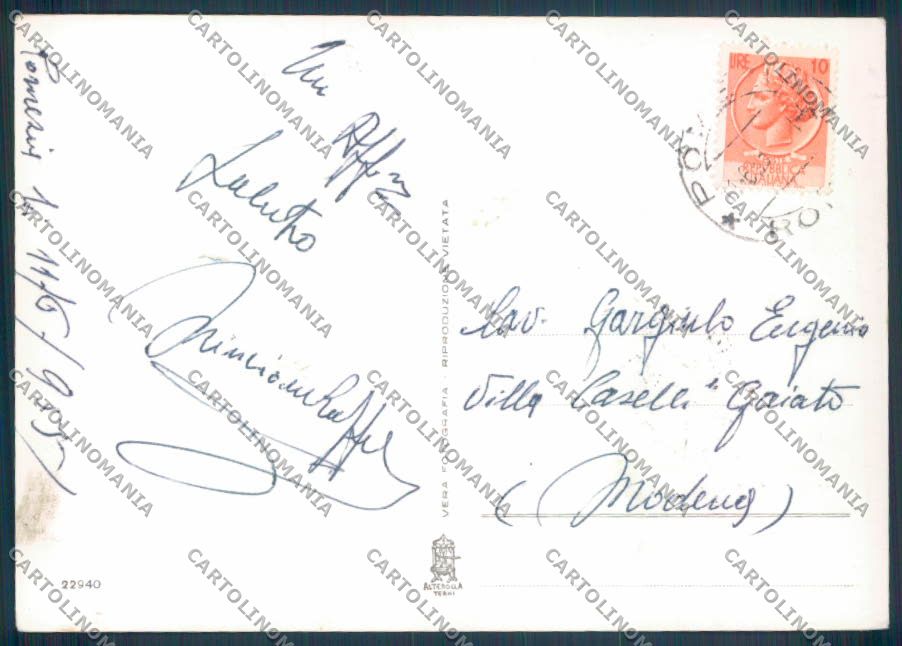 Roma Pomezia Foto FG cartolina ZF8007 – retro