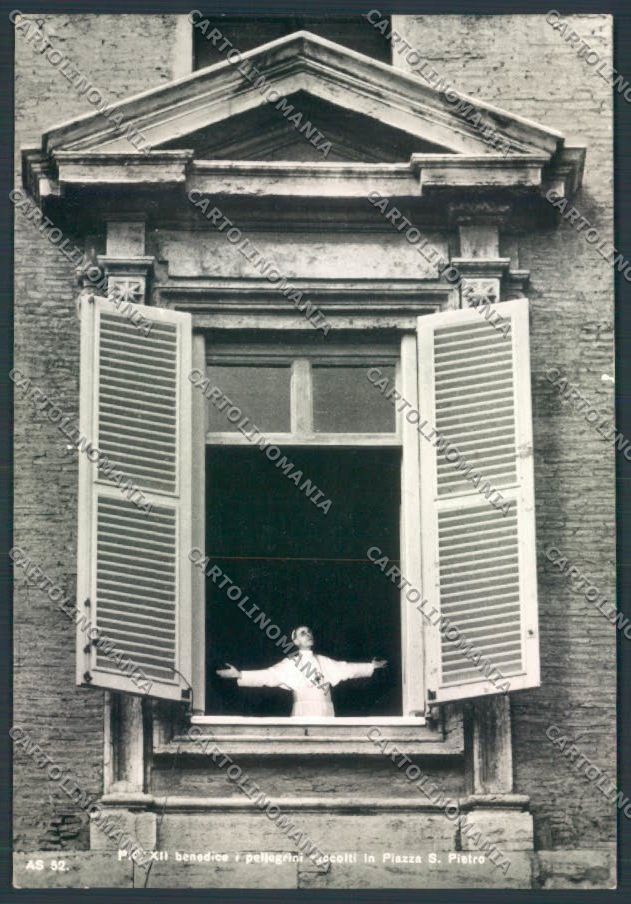 Roma Città Papa Pio XII Foto FG cartolina ZF8042 – fronte