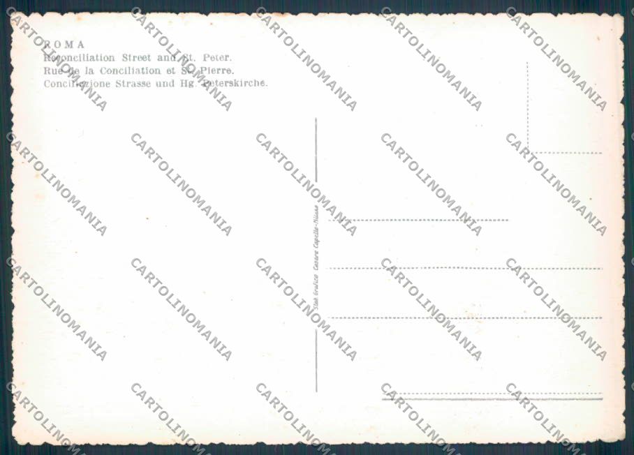Roma Città FG cartolina ZF8061 – retro
