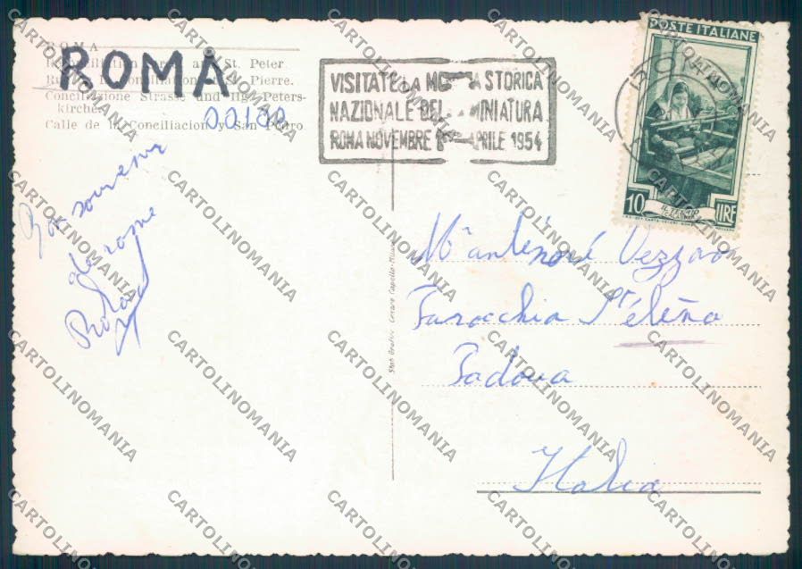 Roma Città FG cartolina ZF8082 – retro