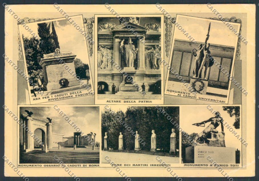 Roma Città PIEGA FG cartolina ZF8092 – fronte
