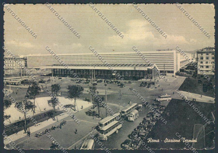 Roma Città Stazione Termini Foto FG cartolina ZF8097 – fronte