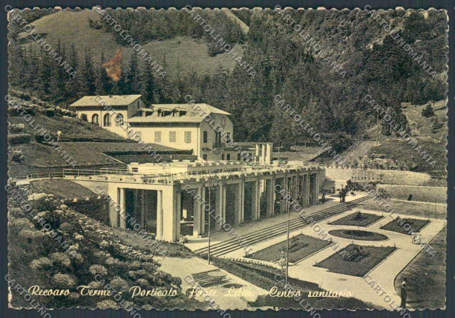 Vicenza Recoaro Terme MACCHIA FG cartolina ZF8117 – fronte