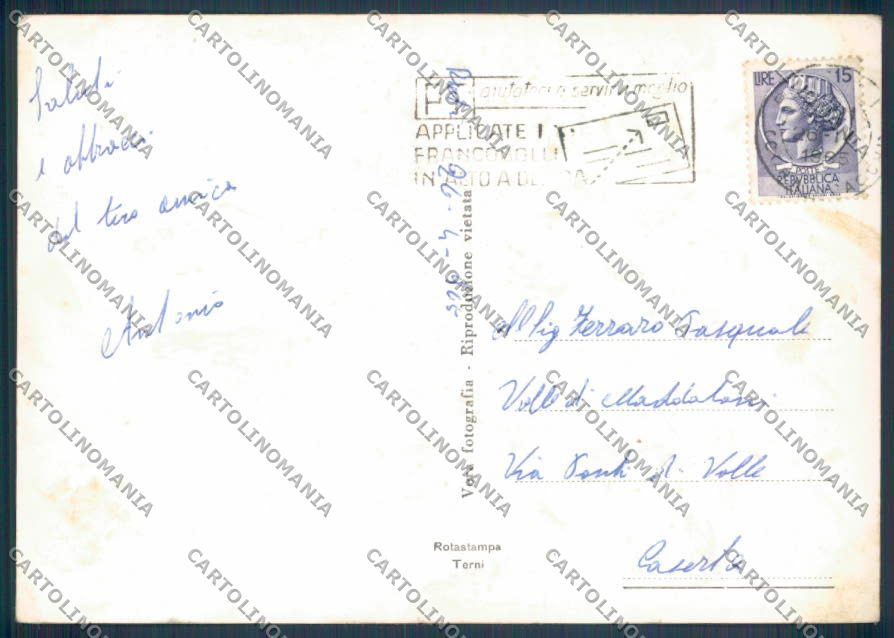 Rieti Città Foto FG cartolina ZF8146 – retro