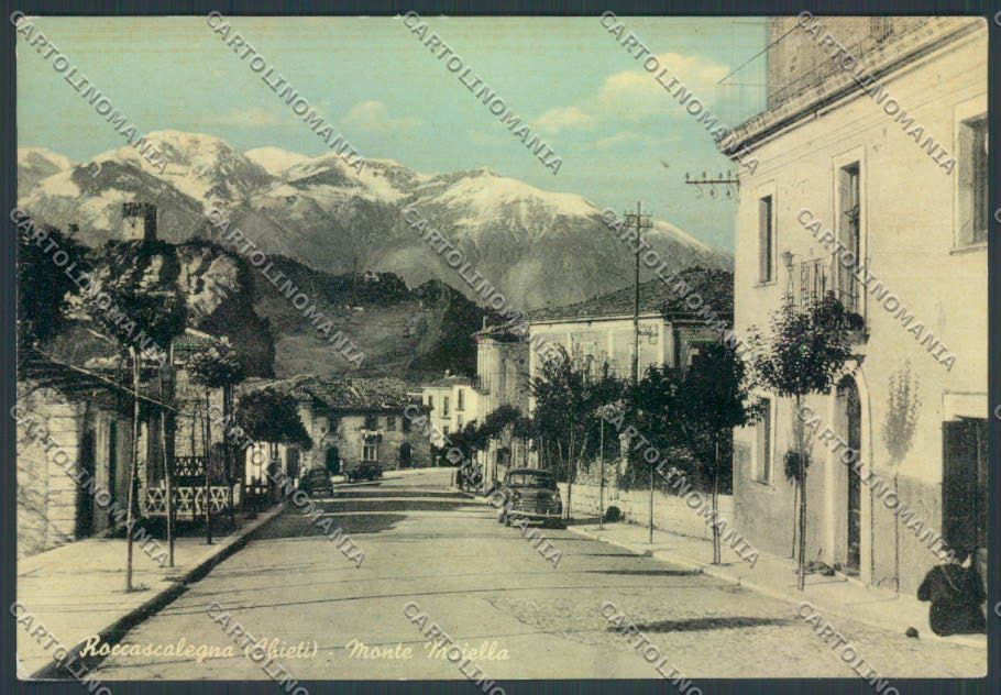 Chieti Roccascalegna FG cartolina ZF8162 – fronte