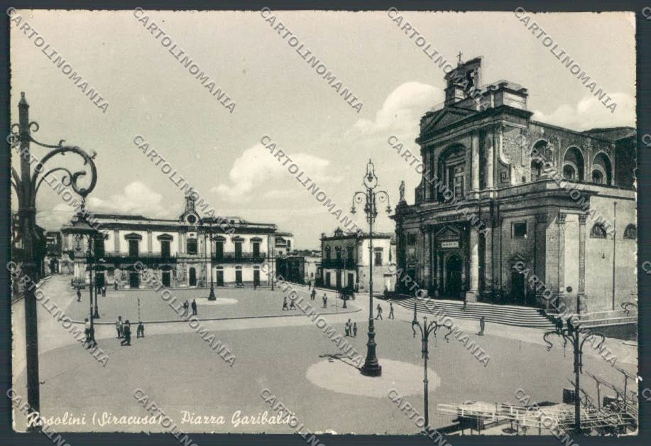 Siracusa Rosolini Foto FG cartolina ZF8166 – fronte