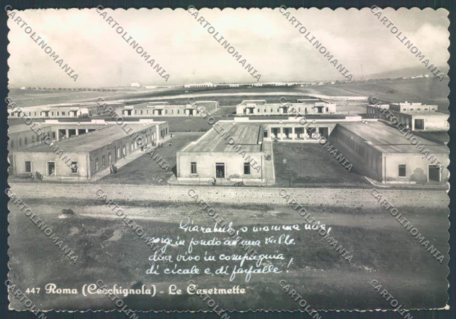 Roma Città Caserma Foto FG cartolina ZF8170 – fronte