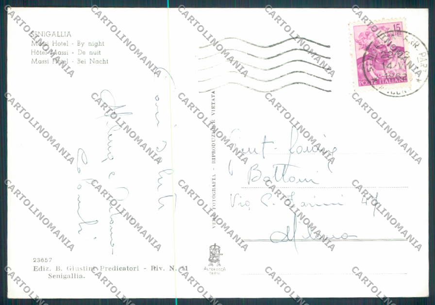 Ancona Senigallia Foto FG cartolina ZF8220 – retro