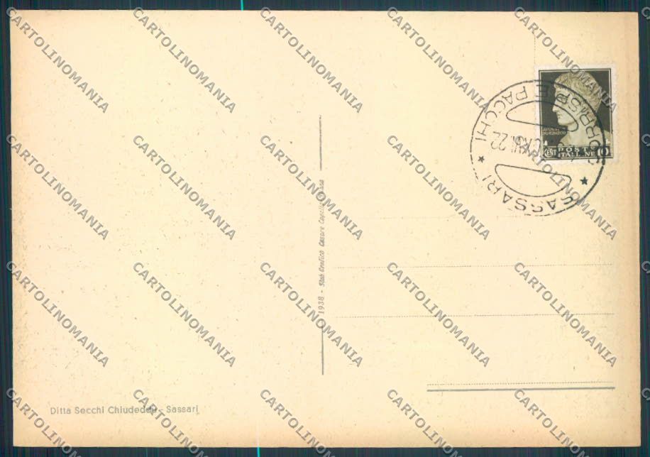 Sassari Città FG cartolina ZF8224 – retro
