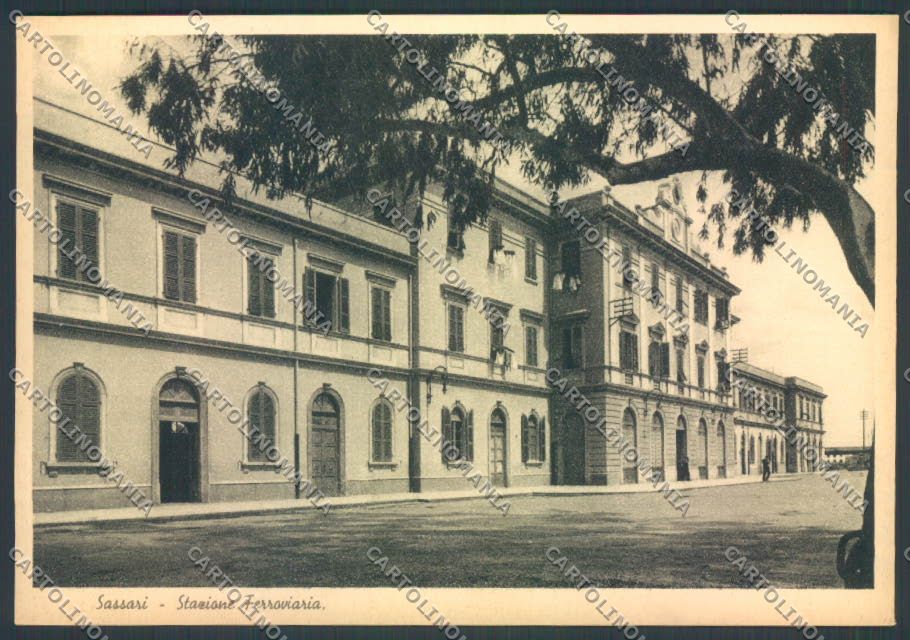 Sassari Città Stazione FG cartolina ZF8227 – fronte