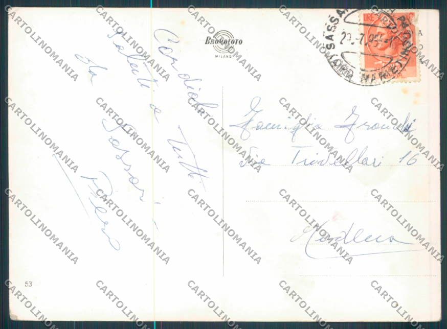 Sassari Città Foto FG cartolina ZF8240 – retro