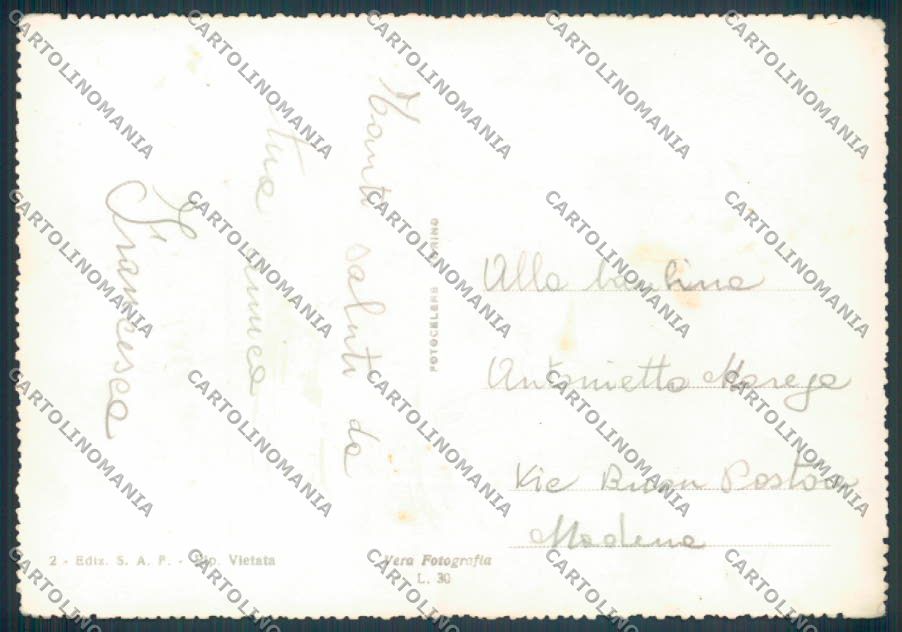 Sassari Città Foto FG cartolina ZF8245 – retro