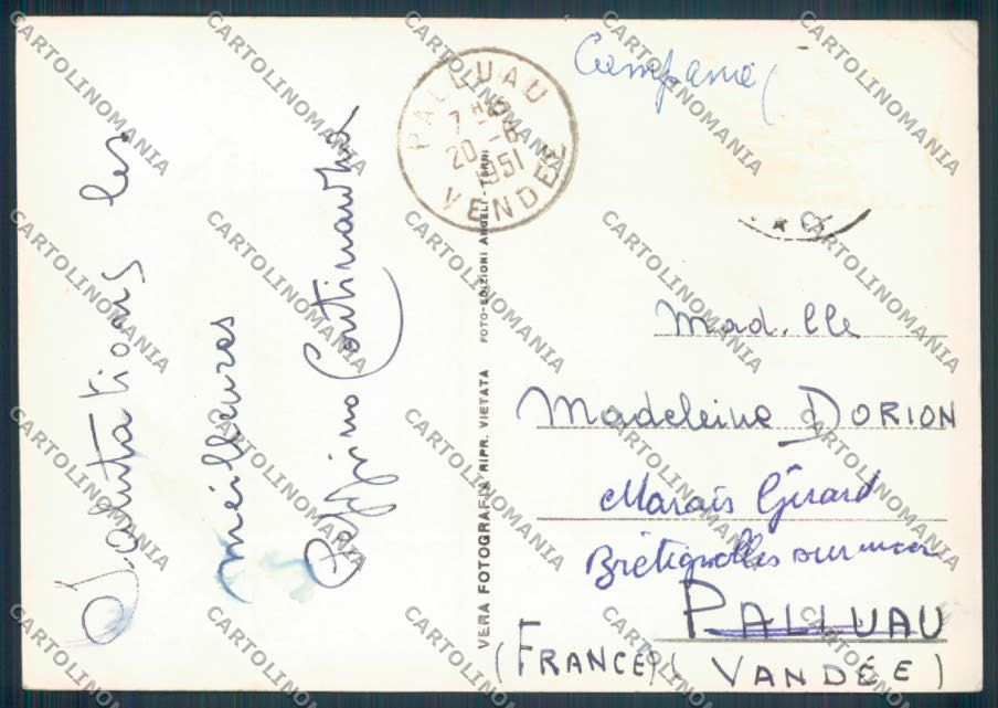 Salerno Città Foto FG cartolina ZF8258 – retro