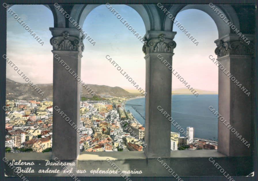 Salerno Città Foto FG cartolina ZF8263 – fronte