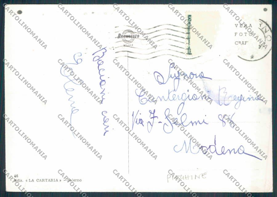 Salerno Città Foto FG cartolina ZF8263 – retro