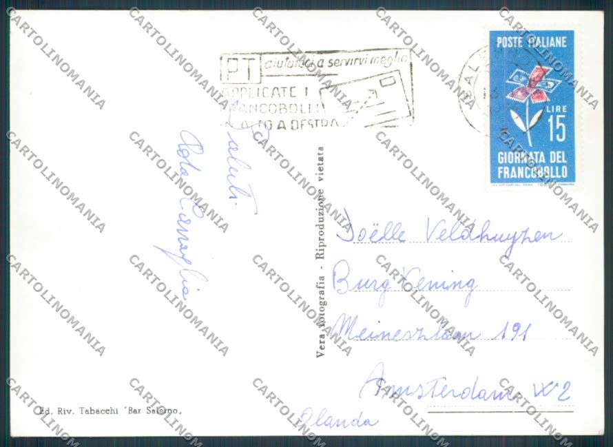Salerno Città Foto FG cartolina ZF8273 – retro