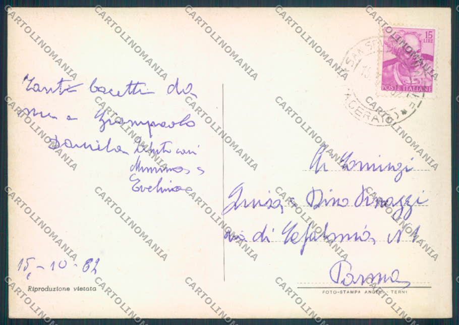 Macerata San Severino Marche Foto FG cartolina ZF8280 – retro