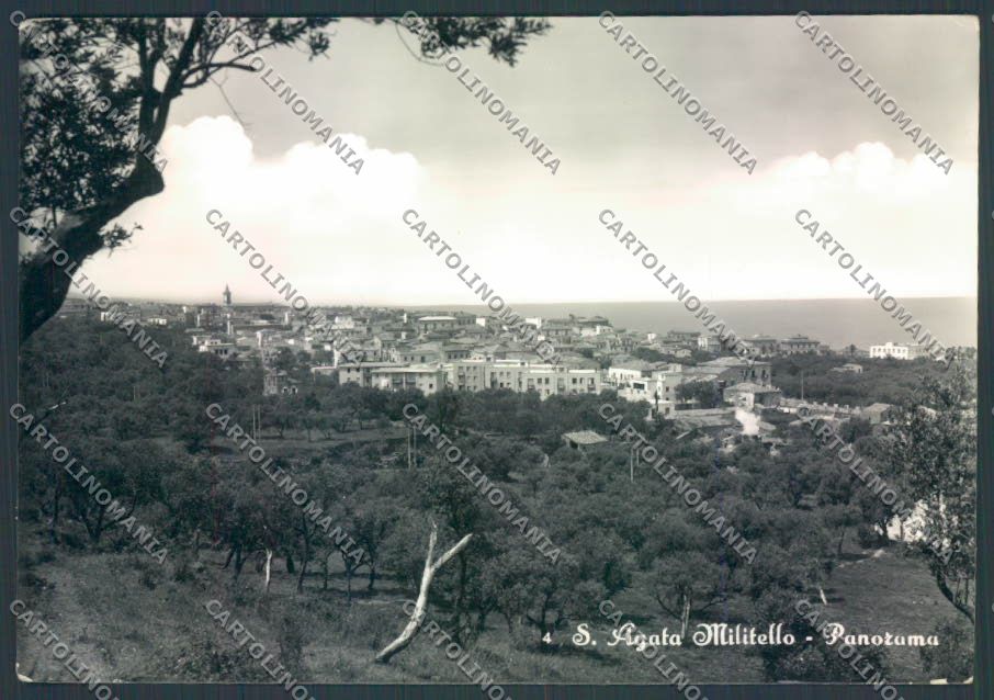 Messina Sant'Agata Militello Foto FG cartolina ZF8291 – fronte