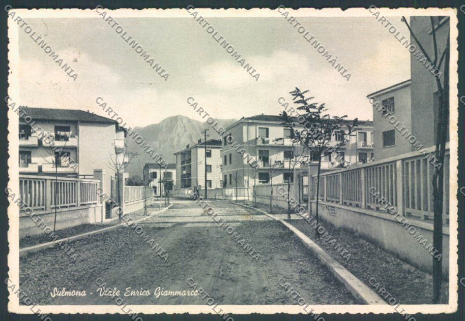 L'Aquila Sulmona PIEGA FG cartolina ZF8312 – fronte