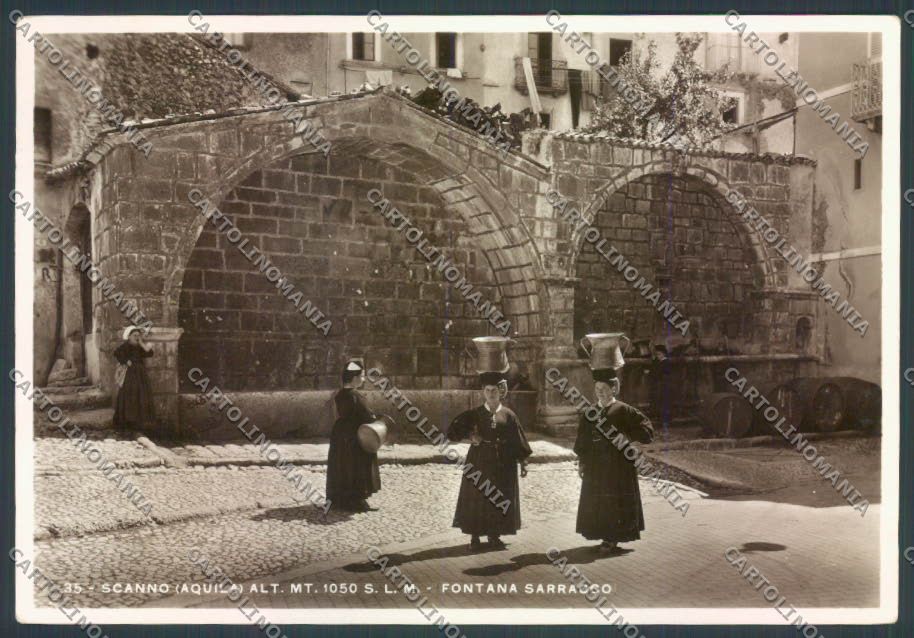 L'Aquila Scanno Costumi d'Abruzzo Foto FG cartolina ZF8315 – fronte