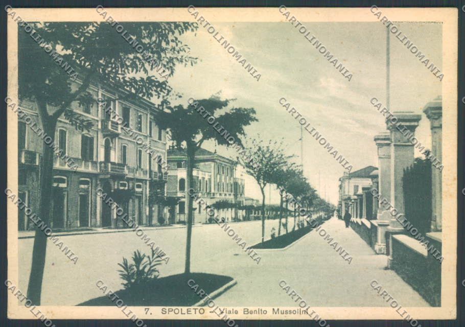 Perugia Spoleto FG cartolina ZF8329 – fronte