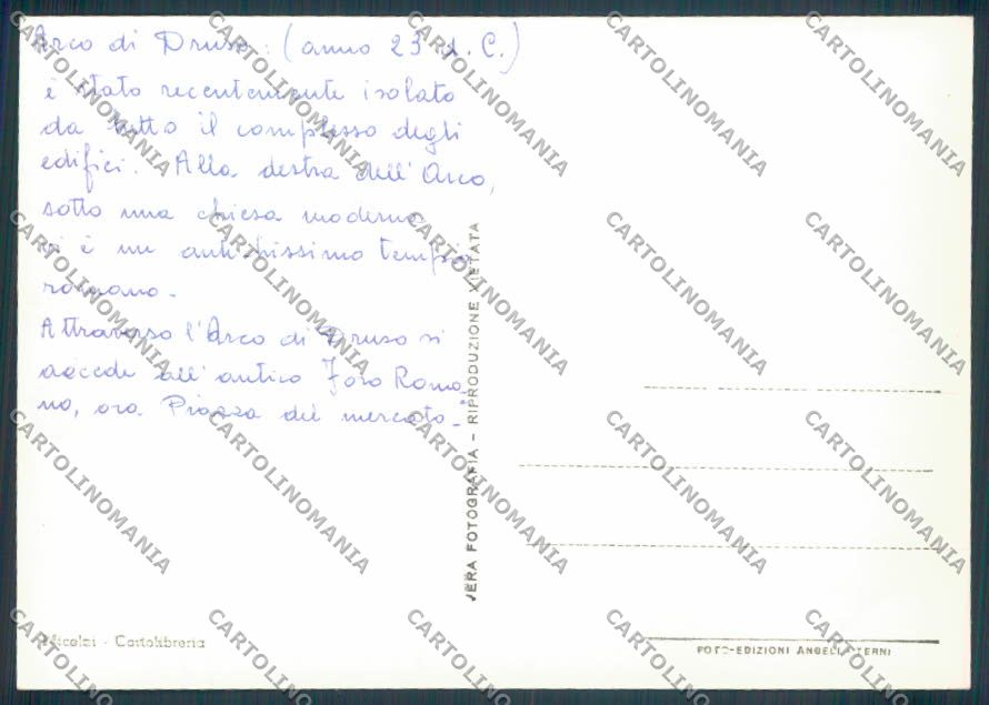 Perugia Spoleto Foto FG cartolina ZF8346 – retro