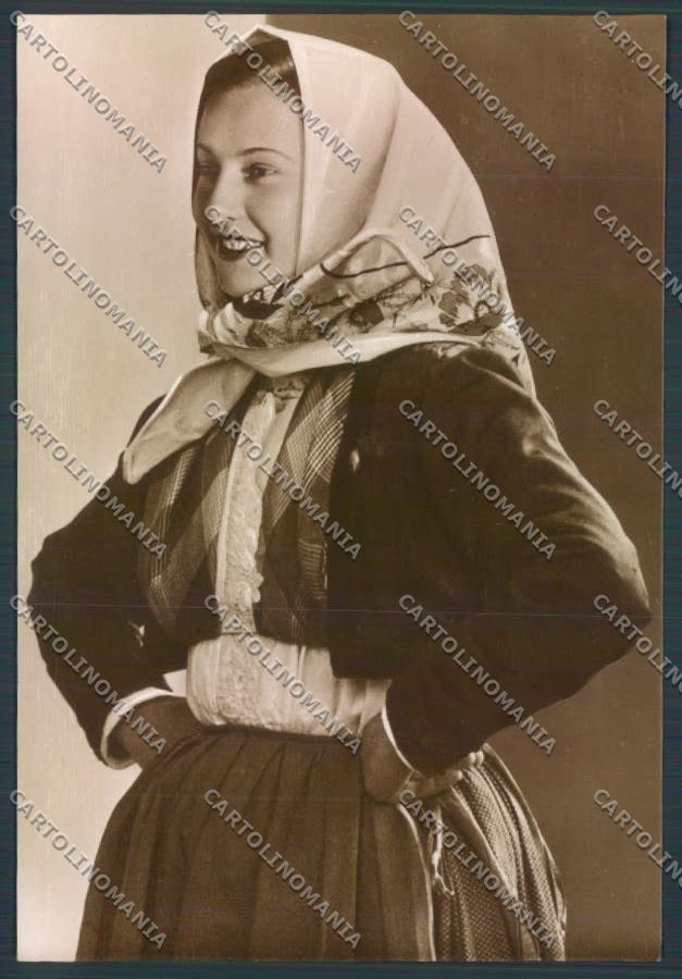 Cagliari Sinnai Costumi Sardi Foto FG cartolina ZF8356 – fronte