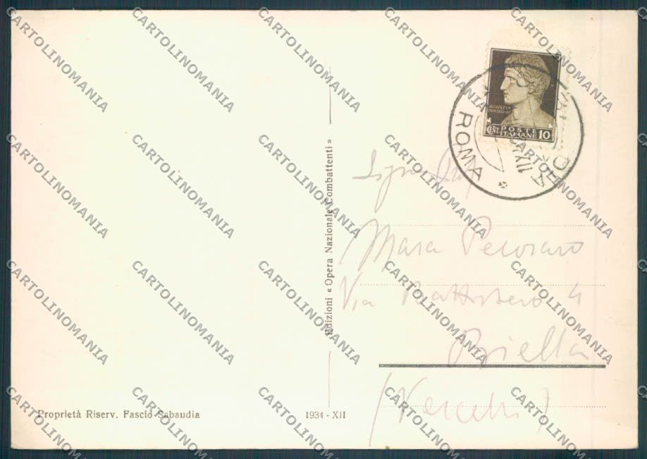 Latina Sabaudia FG cartolina ZF8368 – retro