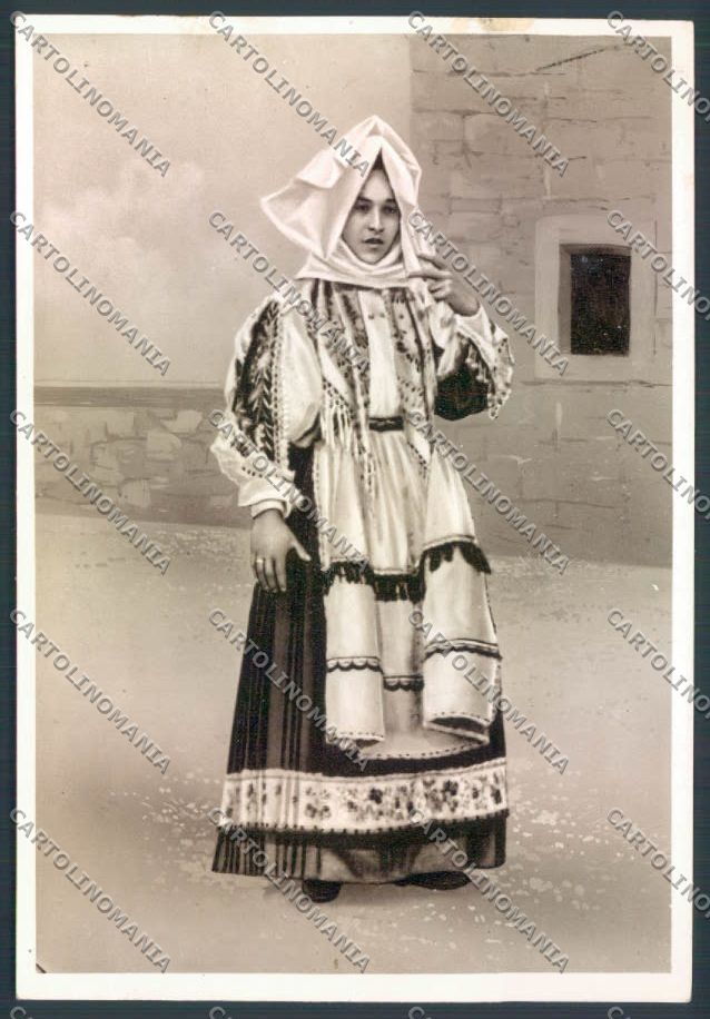 Sassari Sennori Costumi Sardi Foto FG cartolina ZF8372 – fronte