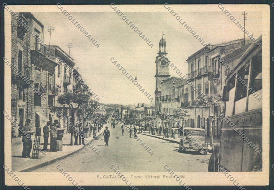Caltanissetta San Cataldo PIEGHINE FG cartolina ZF8379 – fronte