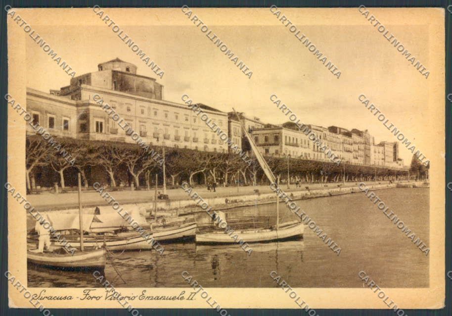 Siracusa Città Barca FG cartolina ZF8386 – fronte