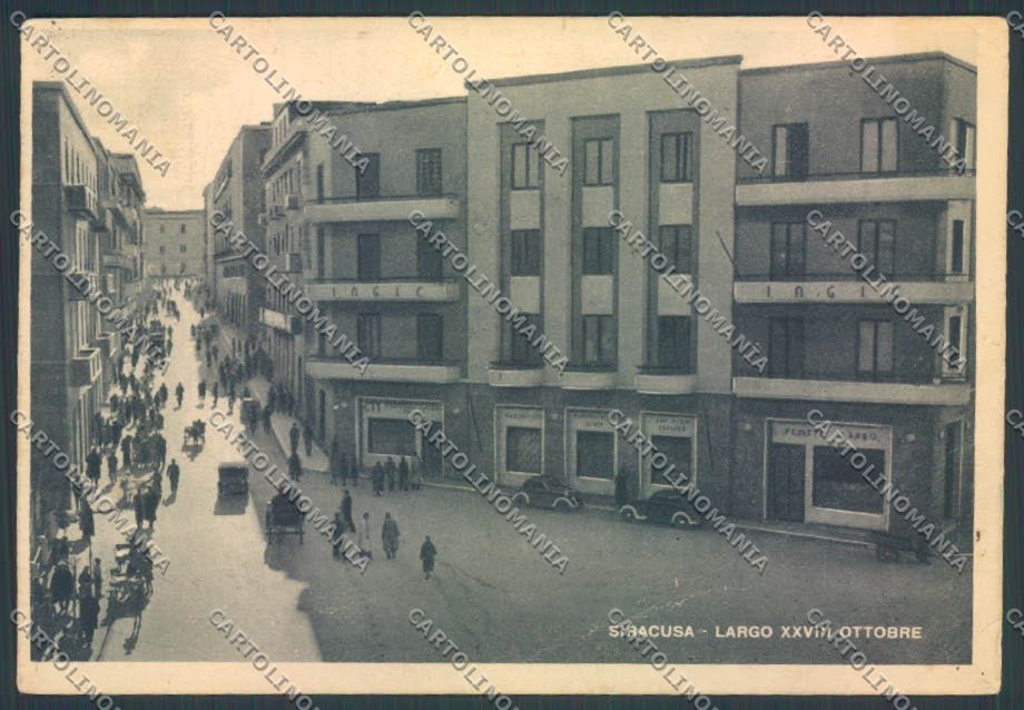 Siracusa Città PIEGHINA FG cartolina ZF8390 – fronte
