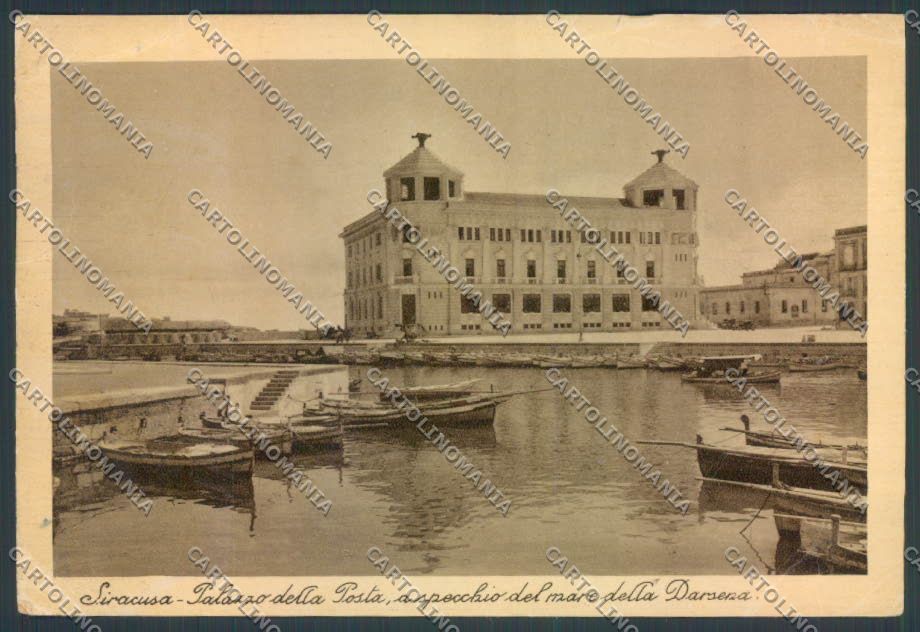 Siracusa Città Posta FG cartolina ZF8393 – fronte