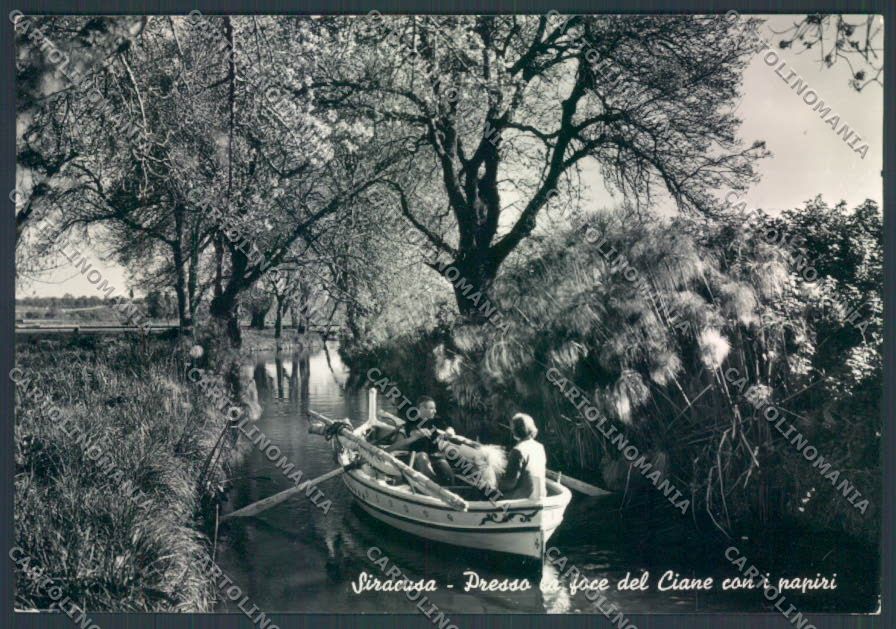 Siracusa Città Barca Foto FG cartolina ZF8398 – fronte