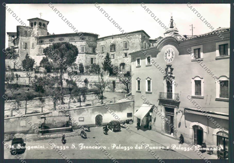Terni Sangemini FG cartolina ZF8405 – fronte