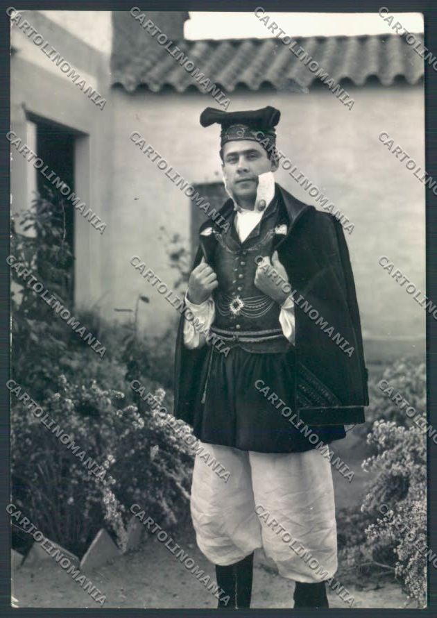 Cagliari Selargius Costumi Sardi PIEGHINA Foto FG cartolina ZF8435 – fronte