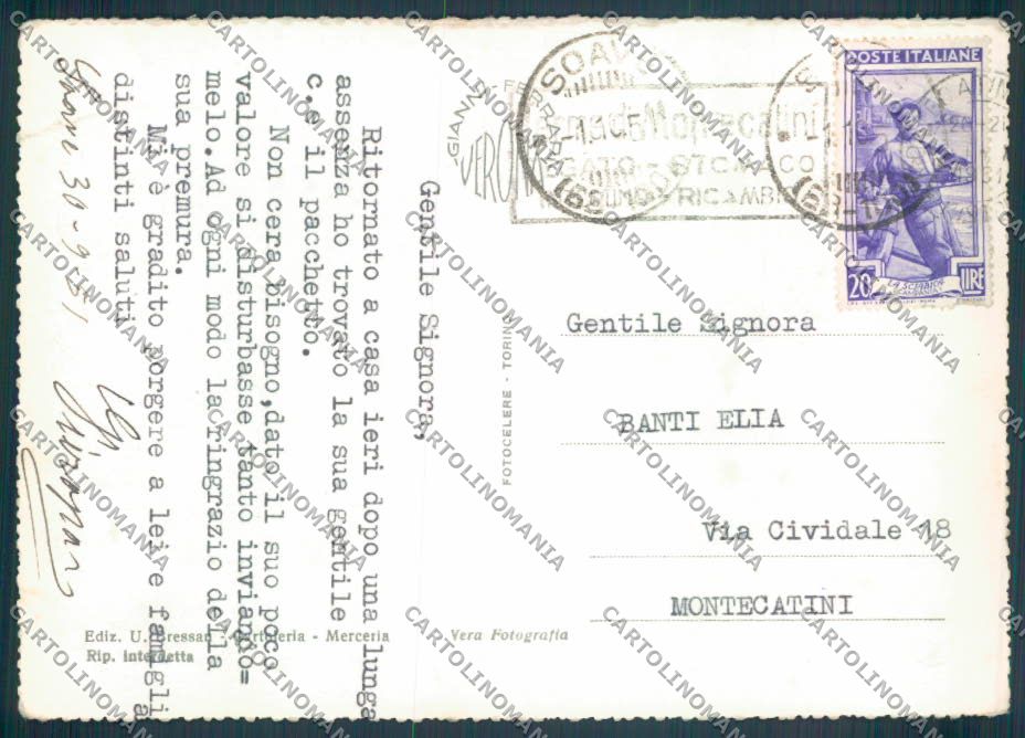 Verona Soave Foto FG cartolina ZF8444 – retro