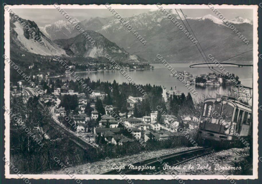 Verbania Stresa Funivia Foto FG cartolina ZF8447 – fronte