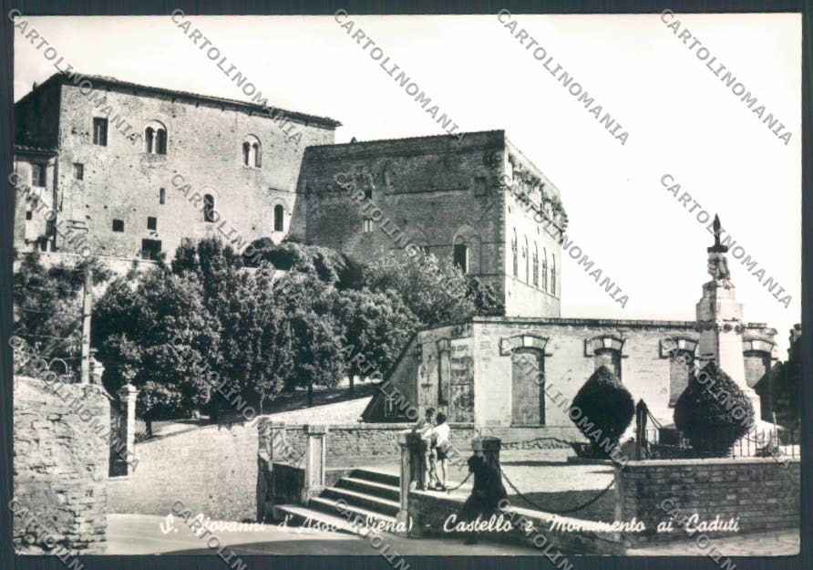 Siena San Giovanni d'Asso Foto FG cartolina ZF8458 – fronte